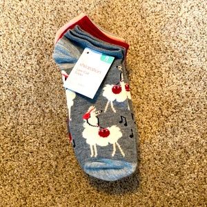 Xhilaration Low-Cut Llama Socks